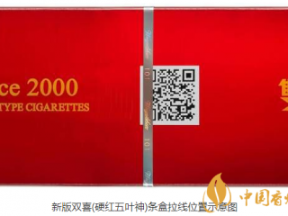双喜软红五叶神包装优化提升 双喜软红五叶神真假识别新方法