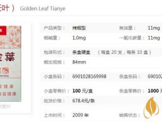 黄金叶天叶真假识别图片一览