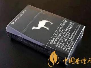 日本黑骆驼香烟口感分析及包装欣赏